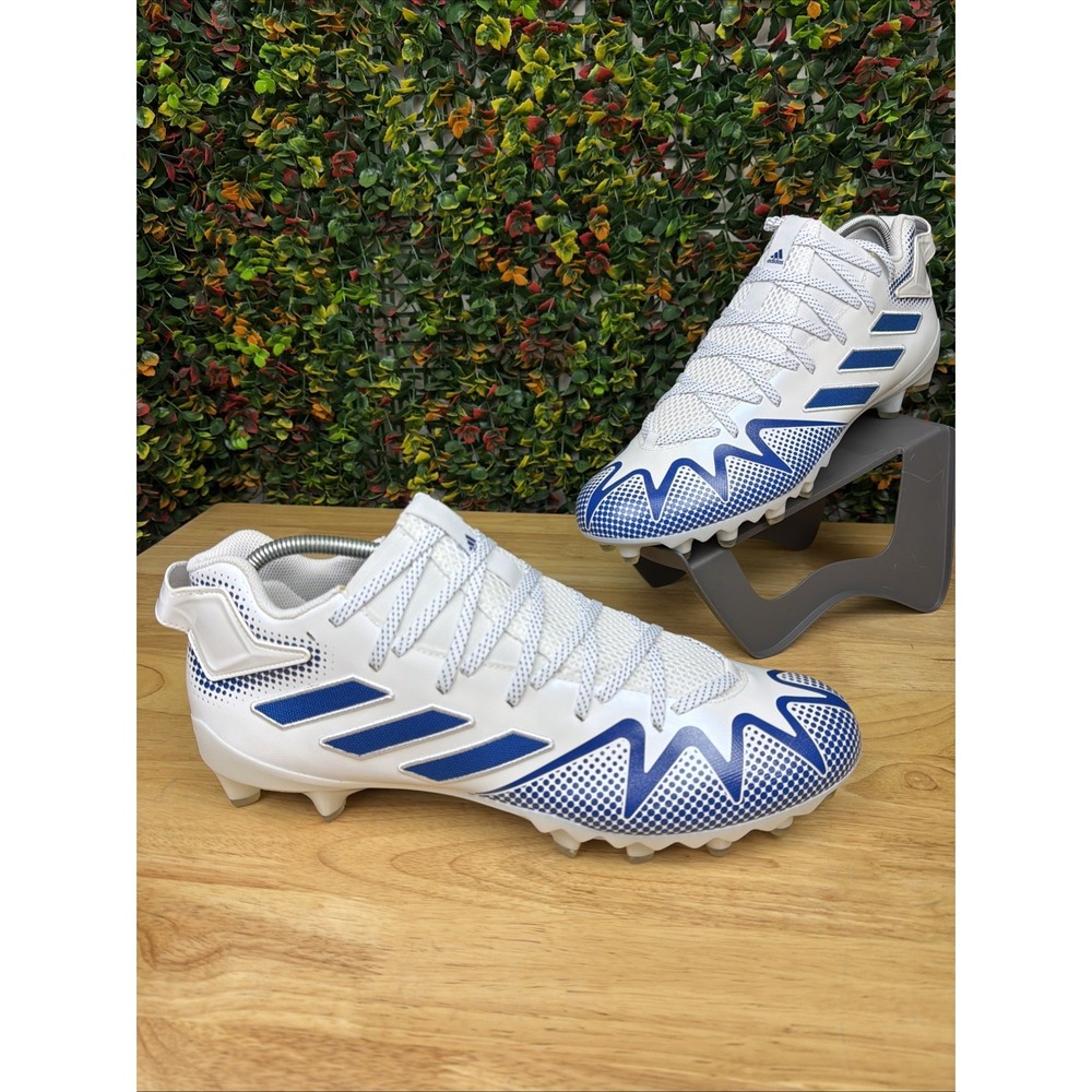 Adidas Freak 22 Football Cleats Shoes White‎ Team Royal Blue GZ3872 Men's 15 NEW